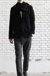 Marc Le Bihan Wool Blazer Flowing Silk 1320 Black